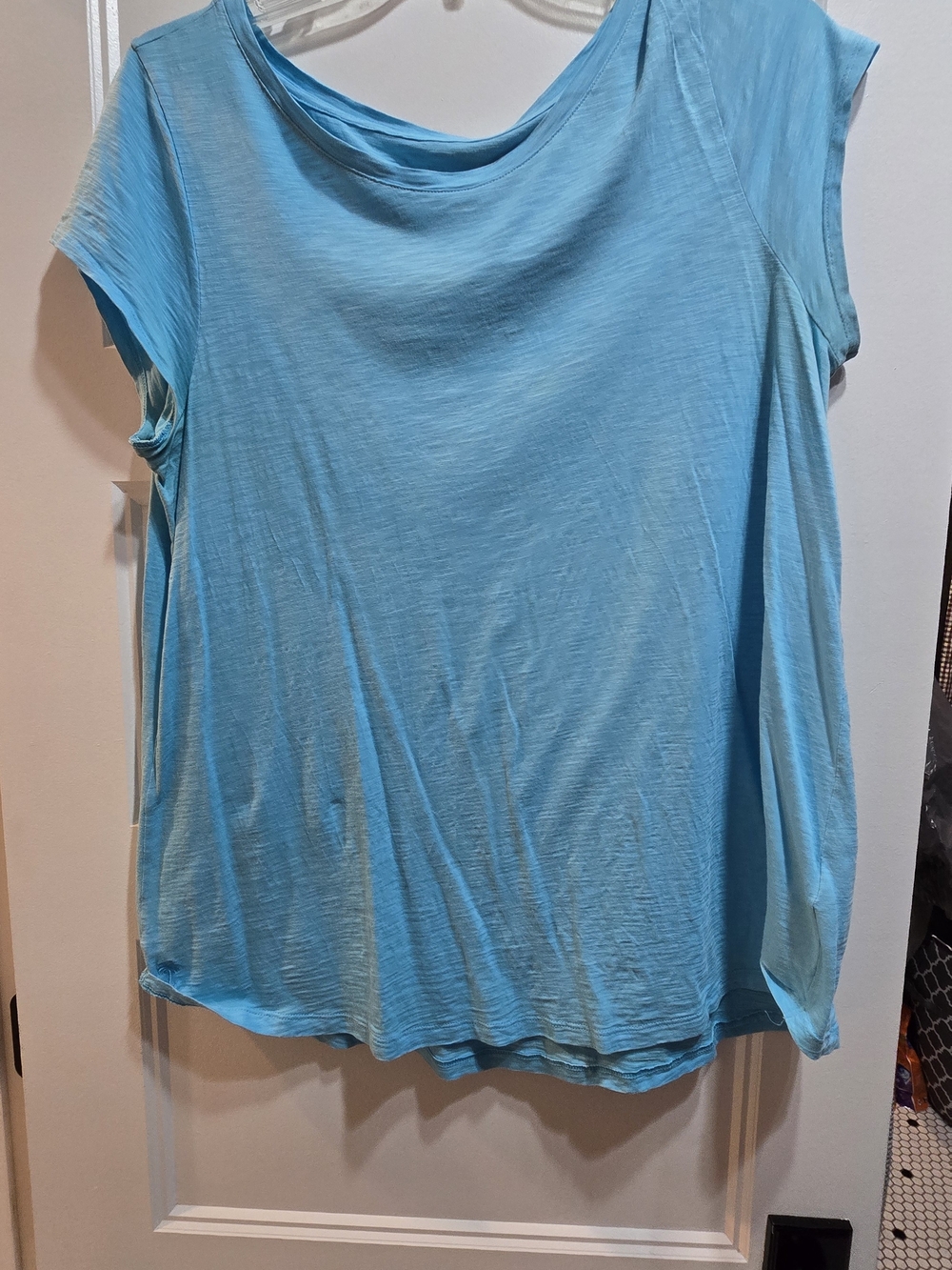 Lilly Pulitzer Turquoise Short Sleeve Tunic Tee Size XL